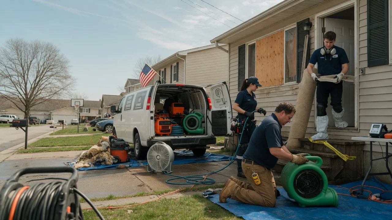 Water Damage Restoration in Celina, OH near me